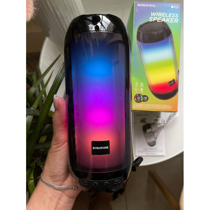 Беспроводная колонка Borofone Light BR25 (Черный)