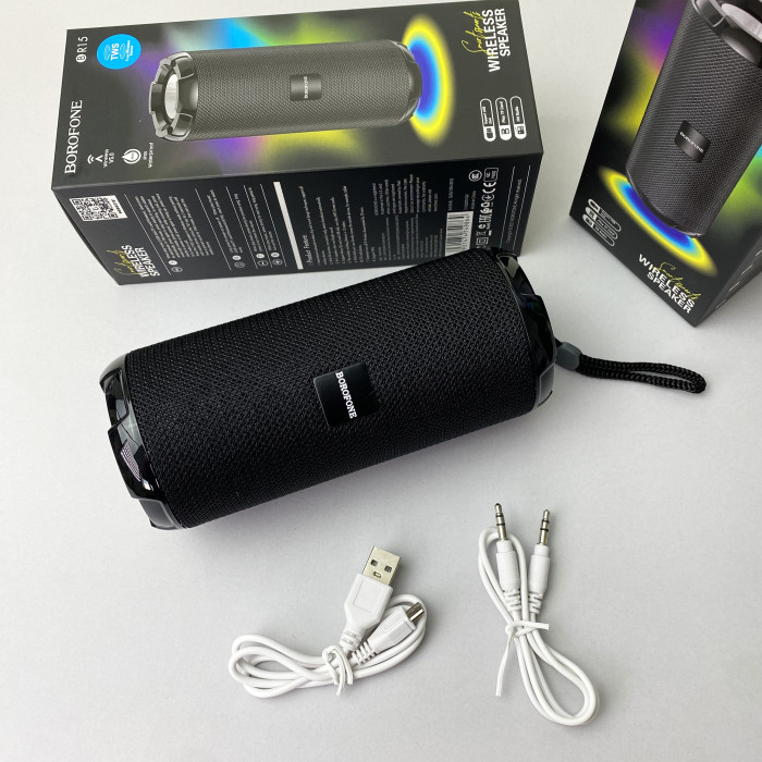 Беспроводная колонка Borofone BR15 Smart Sports (Черный)