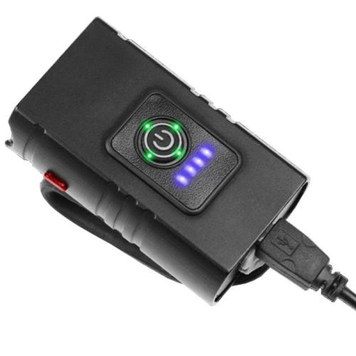 Велофонарь BK-02 Pro-2XPE с аккумулятором