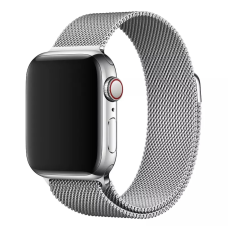 Ремешок для умных часов Smart Watch 42/44 Миланская петля (Серебро)