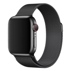 Ремешок для умных часов Smart Watch 42/44 Миланская петля (Черный)