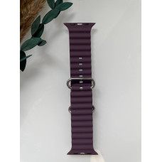 Силиконовый ремешок для Smart Watch Ocean Band 42/44/45/49 (Сливовый)