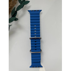 Силиконовый ремешок для Smart Watch Ocean Band 42/44/45/49 (Синий)