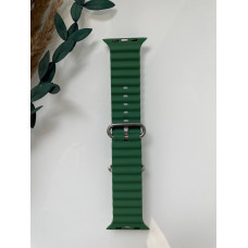 Силиконовый ремешок для Smart Watch Ocean Band 42/44/45/49 (Темно-зеленый)