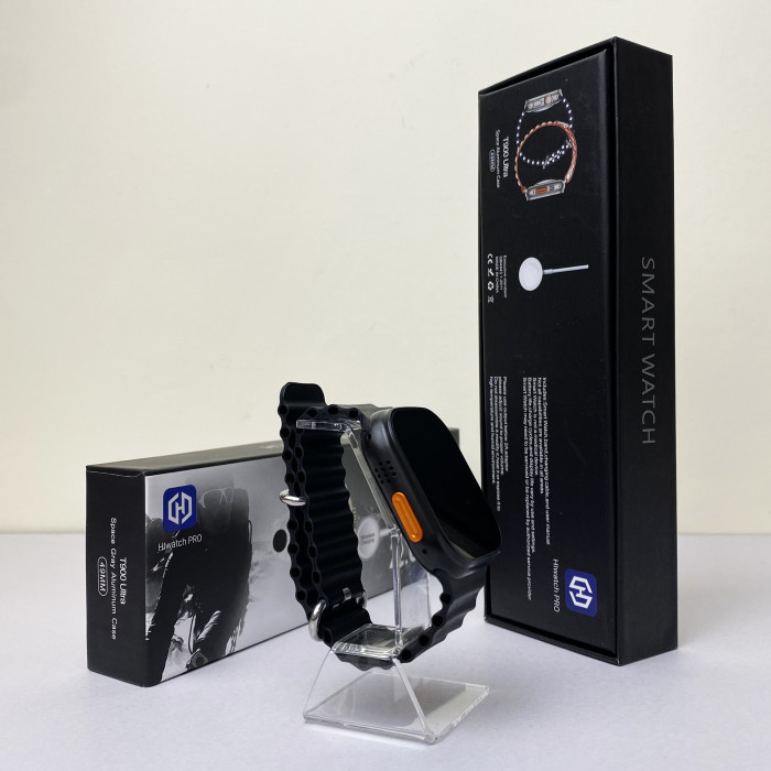 Умные часы Smart Т900 Ultra (Черный)