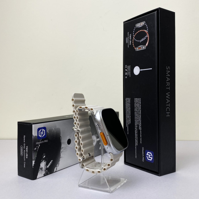 Умные часы Smart Т900 Ultra (Белый)