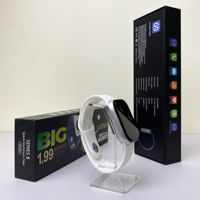 Умные часы Smart Watch Т800 Pro Max (Белый)