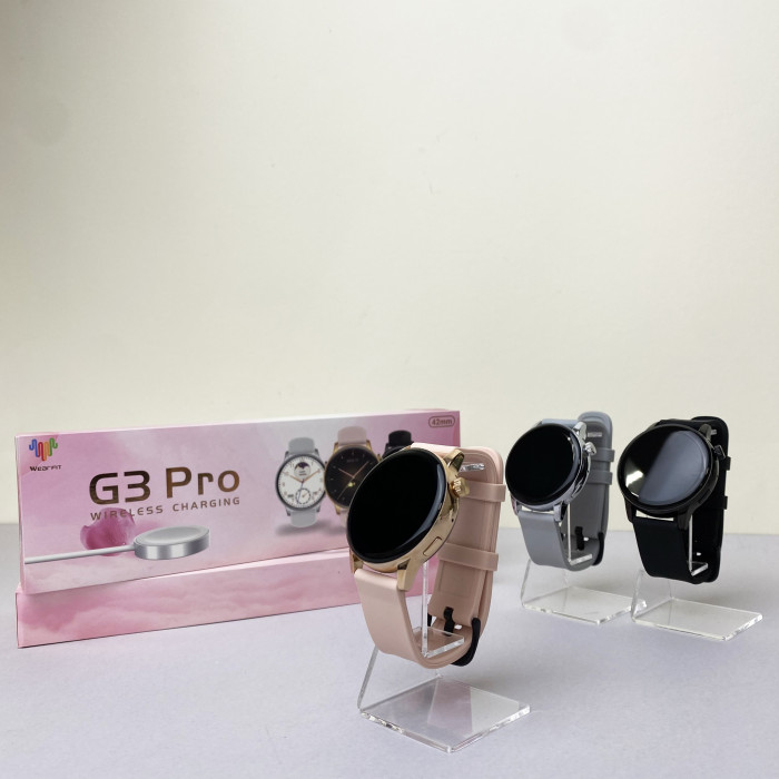 Умные часы Smart Watch G3 Pro (Розовый)