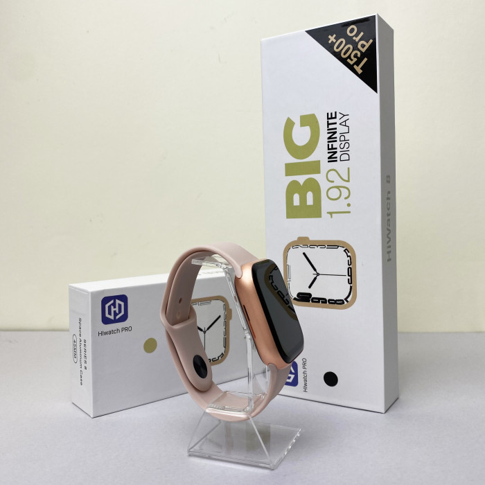 Умные часы Smart Watch T500+ (Розовый)