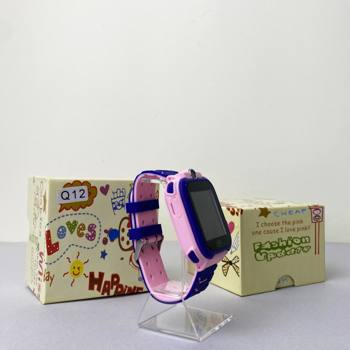 Детские часы Smart Watch Q12 (Розовый)