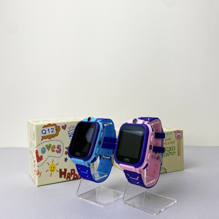Детские часы Smart Watch Q12 (Розовый)