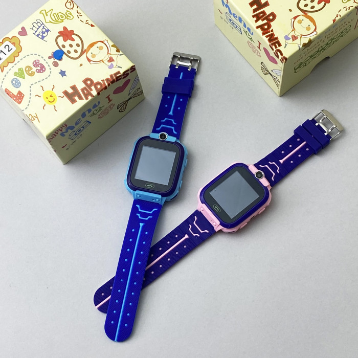 Детские часы Smart Watch Q12 (Розовый)
