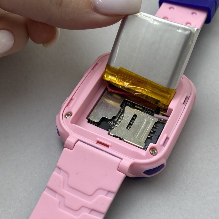 Детские часы Smart Watch Q12 (Розовый)