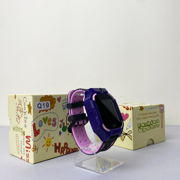 Детские часы Smart Watch Q19 (Розовый)