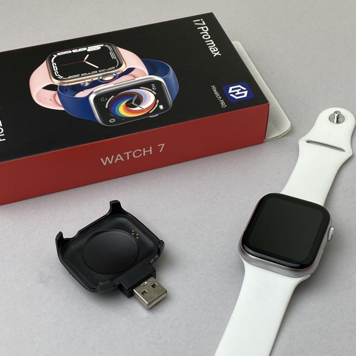 Умные часы Smart Watch i7 Pro Max (Розовый)