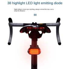 Велофонарь MY-2106 38LED (red) с аккумулятором