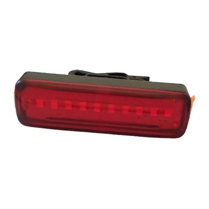 Велофонарь XFL-102-10SMD (red) с аккумулятором