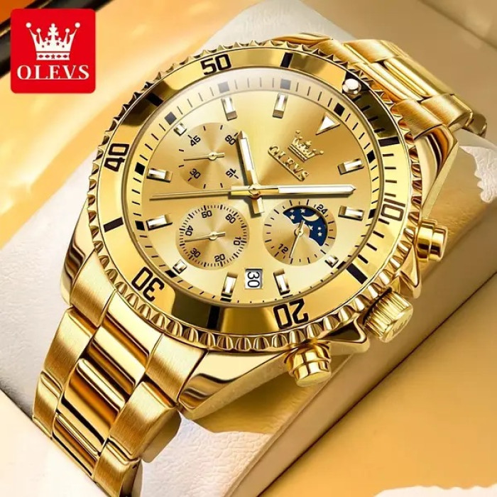 Часы наручные Olevs 2870 Gold