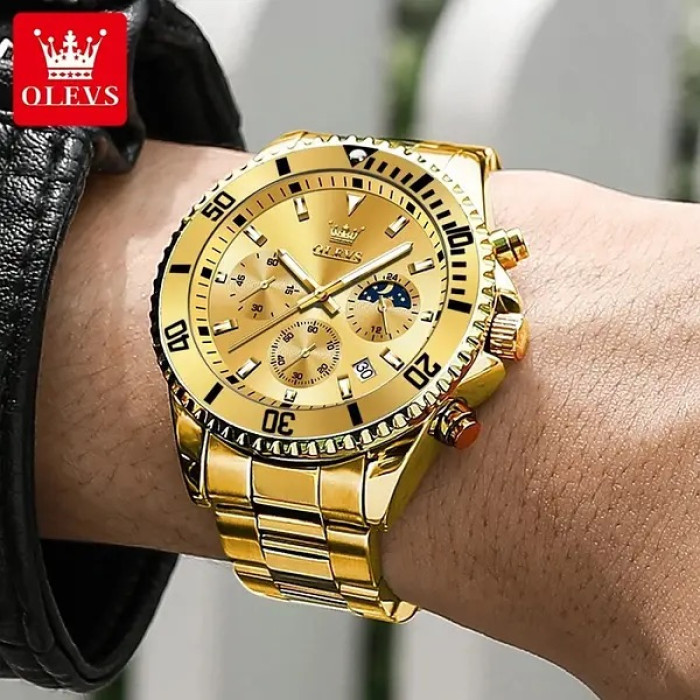 Часы наручные Olevs 2870 Gold
