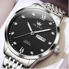 Часы наручные Olevs 2943 Black Gray 