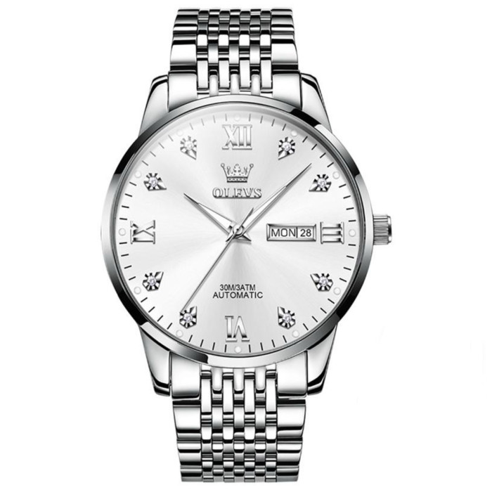 Годинник наручний Olevs 2943 White Natural