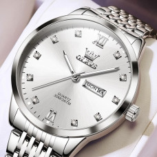 Часы наручные Olevs 2943 White Natural