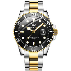 Часы наручные Olevs 5885 Black Gray Accents