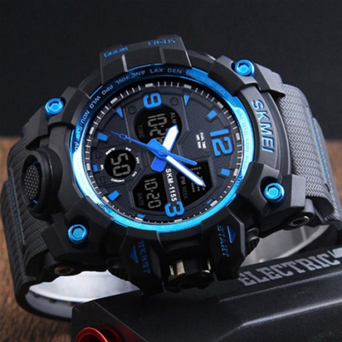 Годинник наручний Skmei 1155BBU Blue