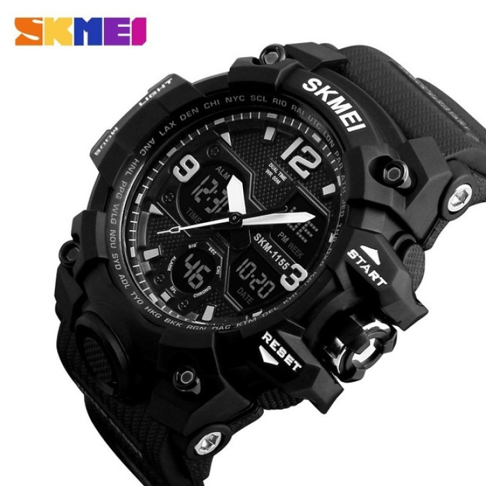 Часы наручные Skmei 1155BBK Black