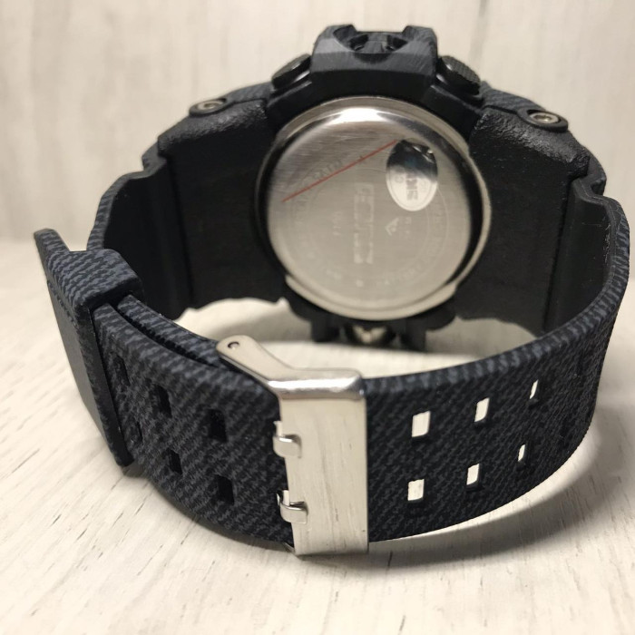Годинник наручний Skmei 1155BDMBK Denim Black