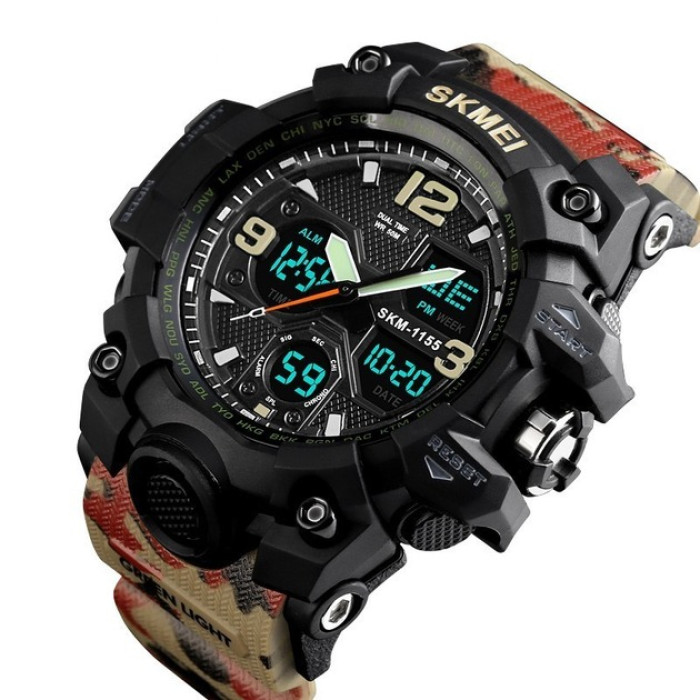 Часы наручные Skmei 1155BCMRD Red Camo