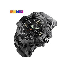 Годинник наручний Skmei 1155BCMGY Gray Camo