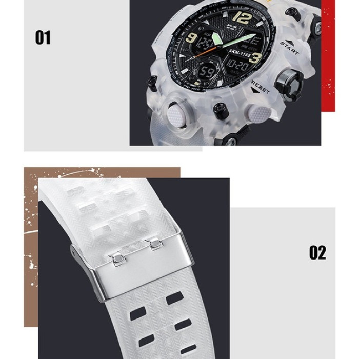 Годинник наручний  Skmei 1155BWT White