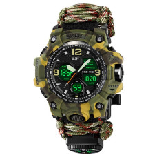 Годинник наручний Skmei 1155BNCMGN Army Green
