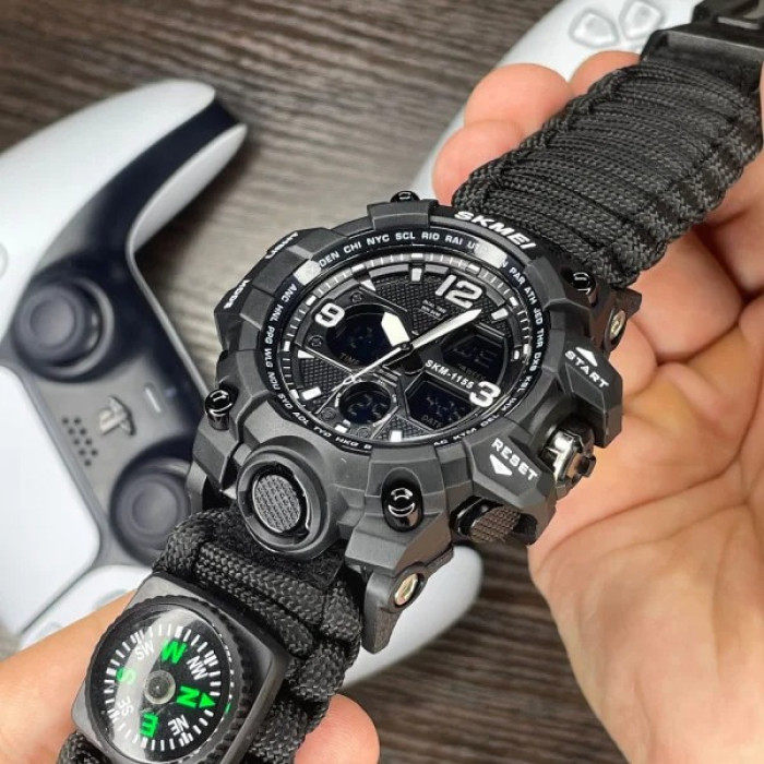 Годинник наручний Skmei 1155BNAG Black