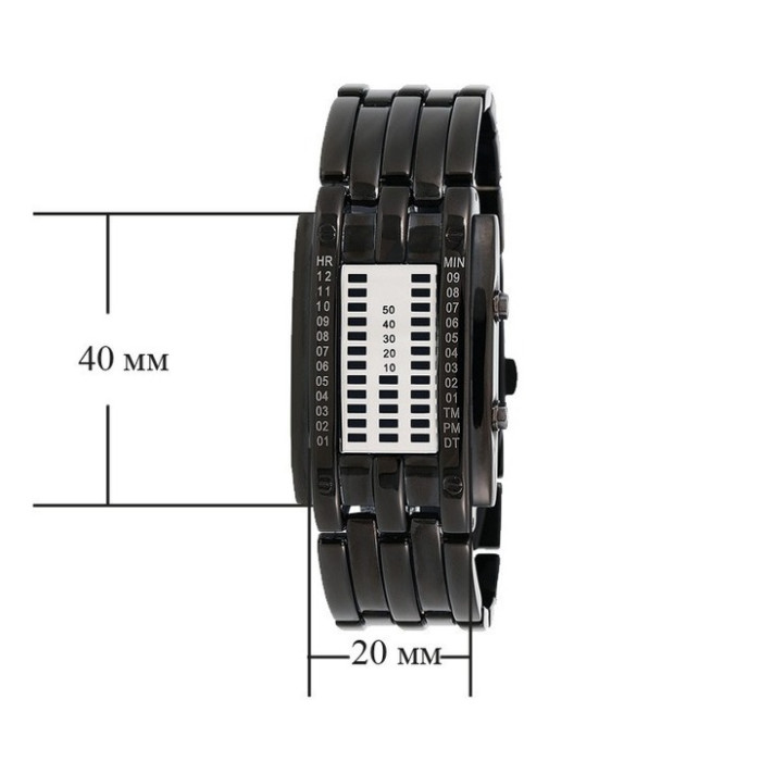 Часы наручные Skmei 0953BK Black     