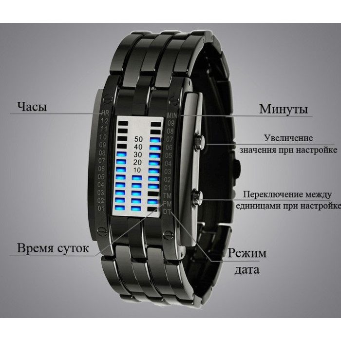 Часы наручные Skmei 0953BK Black     