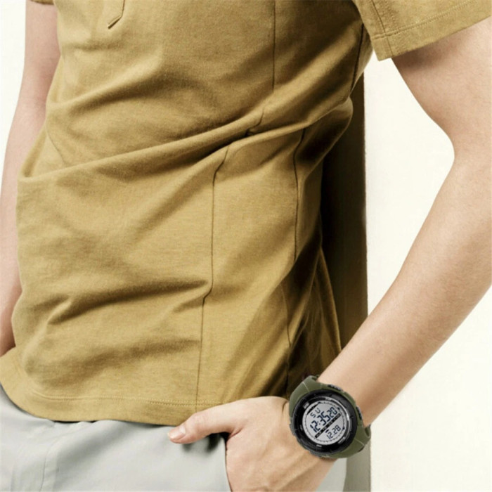 Годинник наручний  Skmei 1025AG Army Green