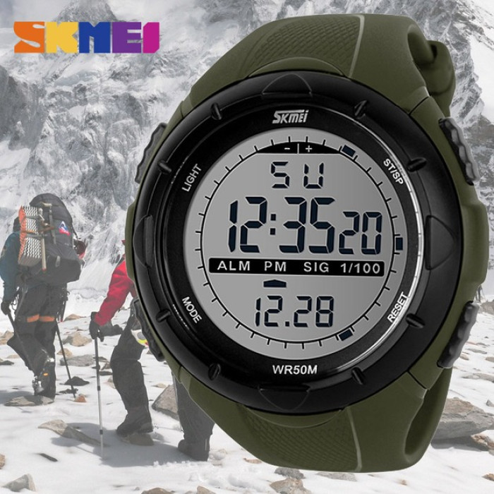 Годинник наручний  Skmei 1025AG Army Green