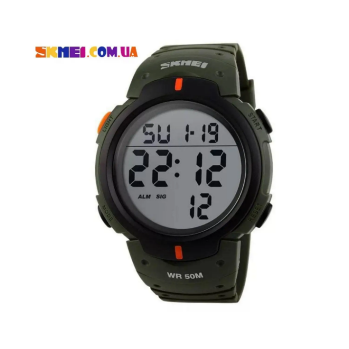 Годинник наручний  Skmei 1068AG Army Green   