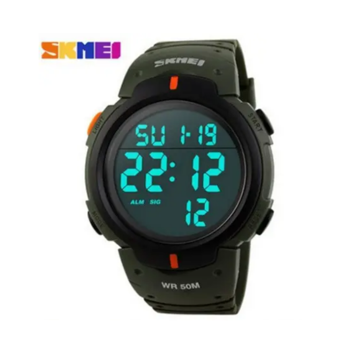 Годинник наручний  Skmei 1068AG Army Green   