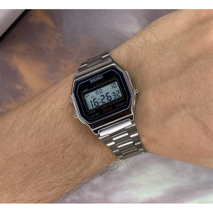 Годинник наручний  Skmei 1123SI Silve  