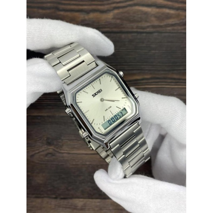 Часы наручные Skmei 1220SI Silver  