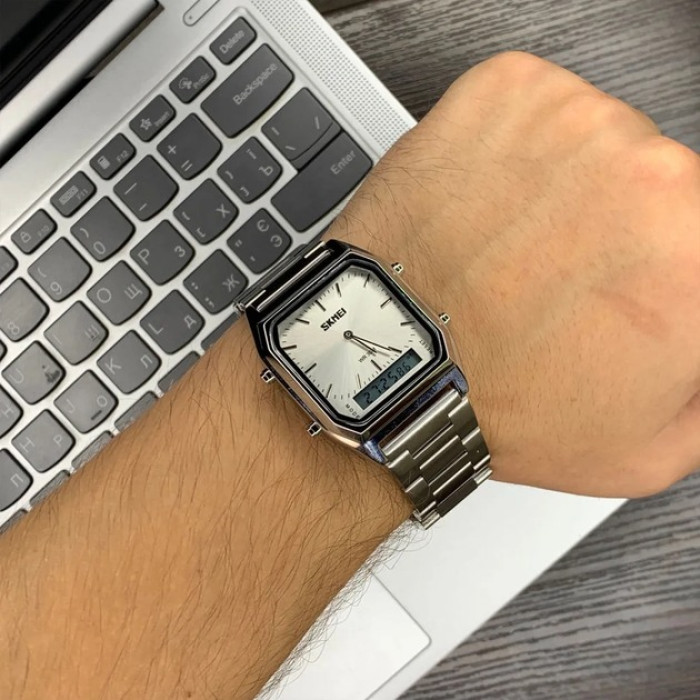 Часы наручные Skmei 1220SI Silver  