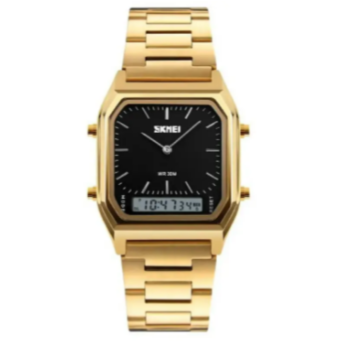 Годинник наручний Skmei 1220GDBK Gold Black