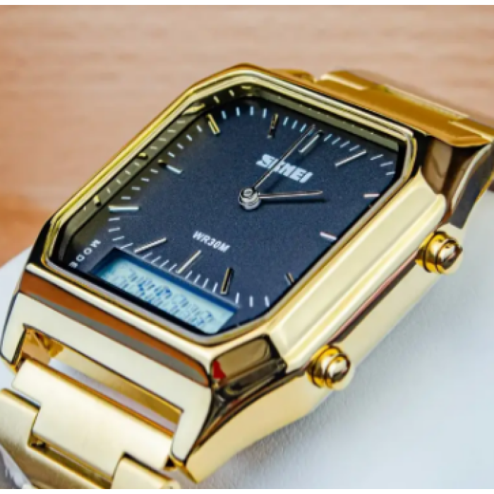 Годинник наручний Skmei 1220GDBK Gold Black
