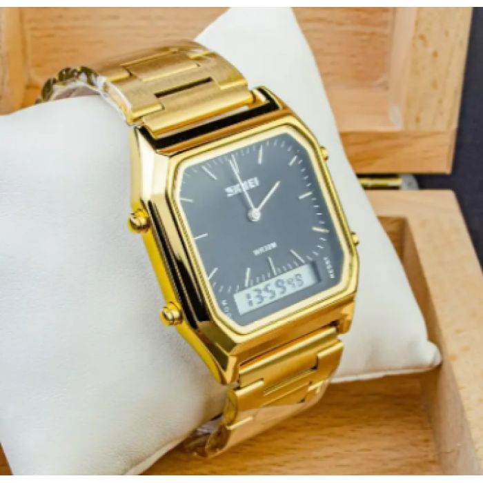 Годинник наручний Skmei 1220GDBK Gold Black