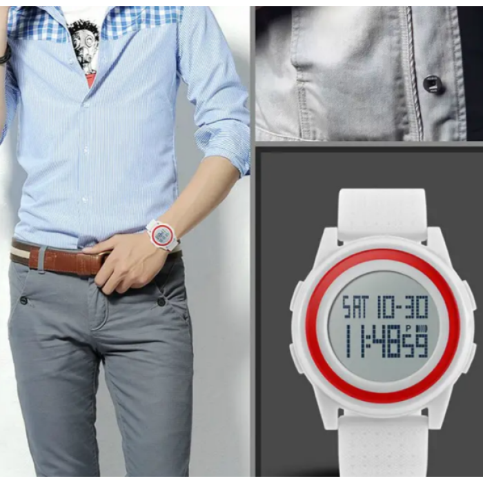 Часы наручные Skmei 1206WT White