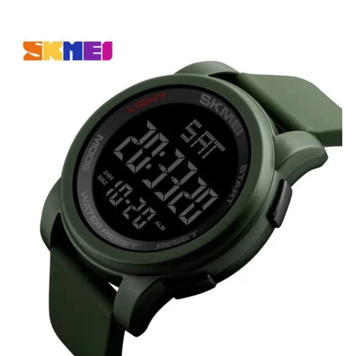 Годинник наручний Skmei 1257AG Army Green
