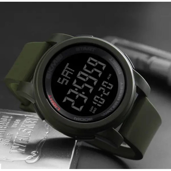 Годинник наручний Skmei 1257AG Army Green